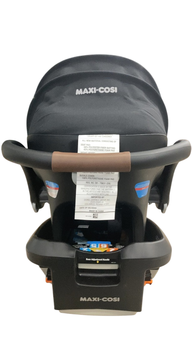 Maxi-Cosi Mico Luxe+ Infant Car Seat, Essential Black, 2025