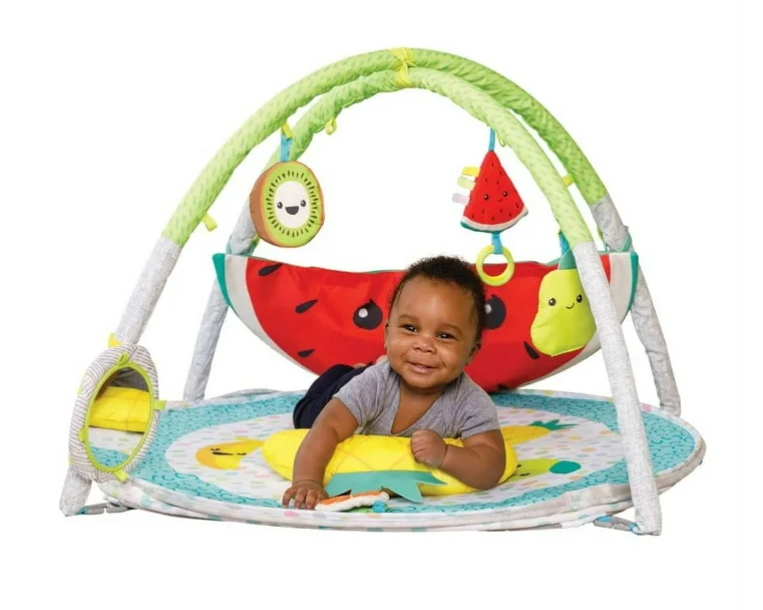 Infantino 4-in-1 Jumbo Activity Gym and Ball Pit, Fruit