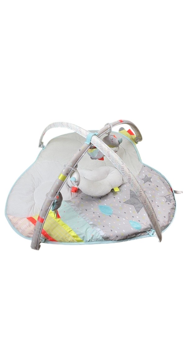 Skip Hop Activity Gym Play Mat, Silver Lining Cloud - Premium Padded Play Mat