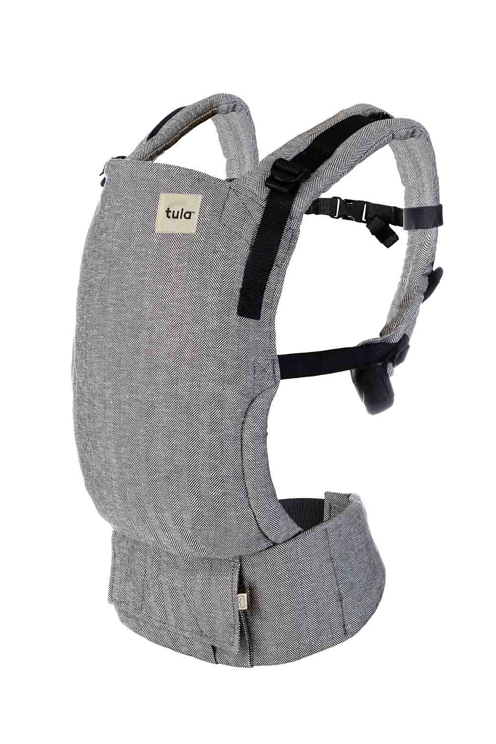Ash - Linen Free-to-Grow Baby Carrier - Ergonomic Baby Carrier, Comfort Baby Wrap