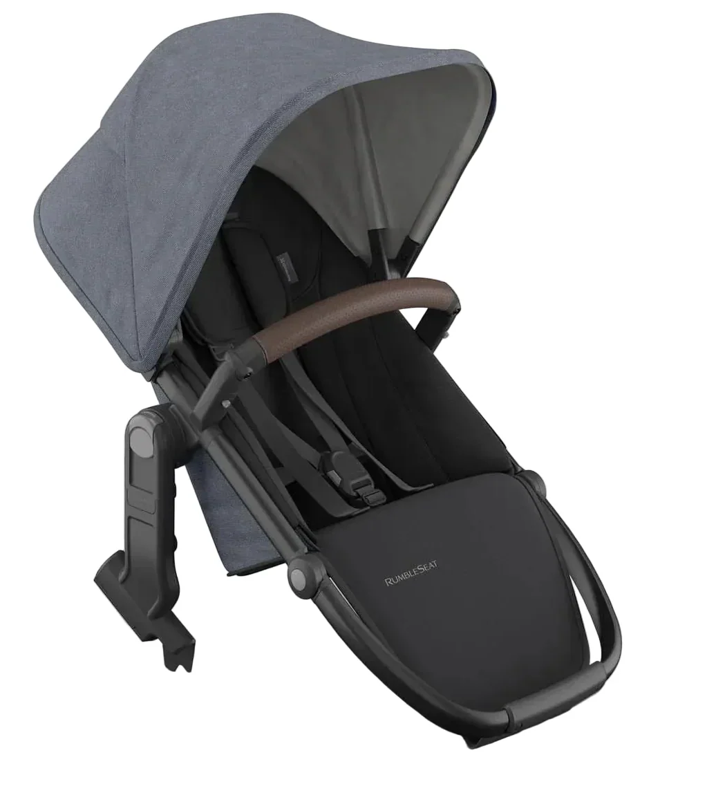 UPPAbaby RumbleSeat V3, 2025, Julian (Dusty Blue Melange) - High-Quality Accessory