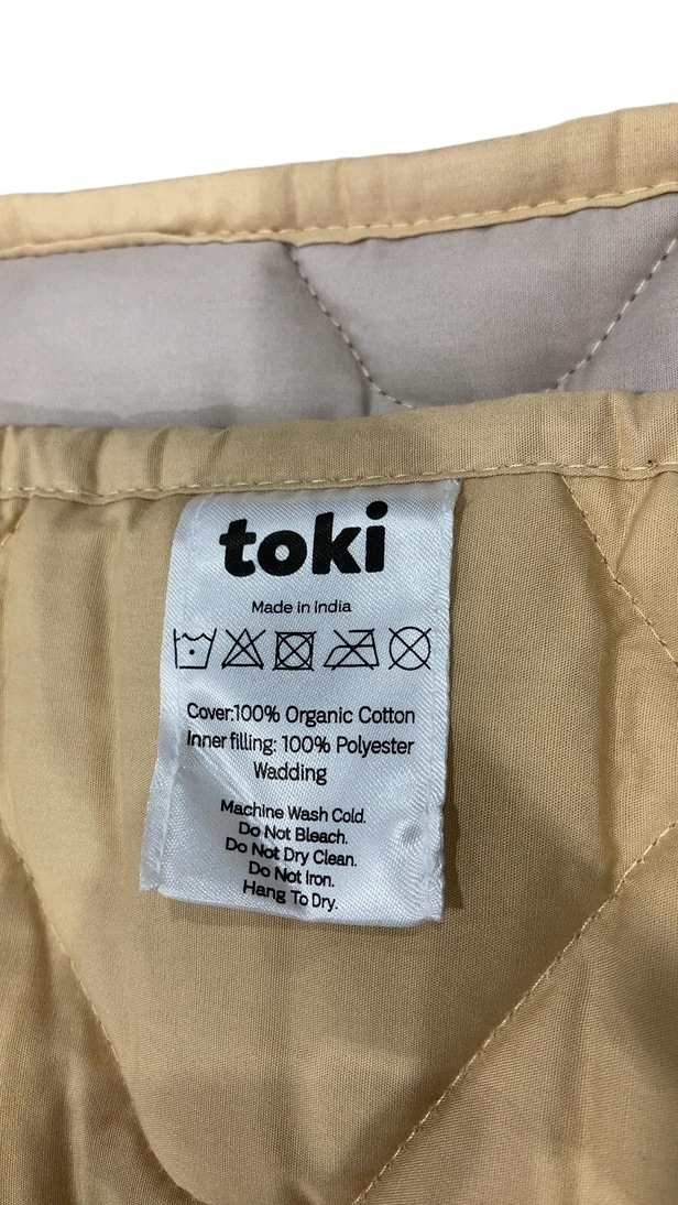 Toki Kids Picnic Blanket, 60"x 84", Cloud + Sandcastle