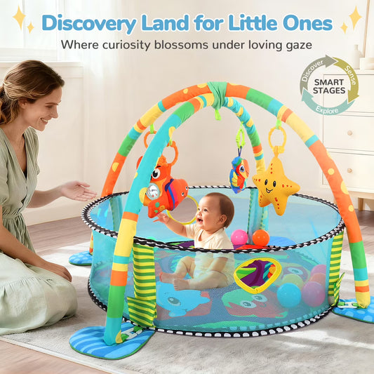 Baby Play Mat, Domipet 3 in 1