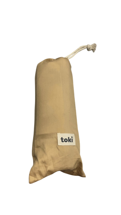 Toki Kids Standard Mat Cover 40" x 40", Cloud + Sandcastle