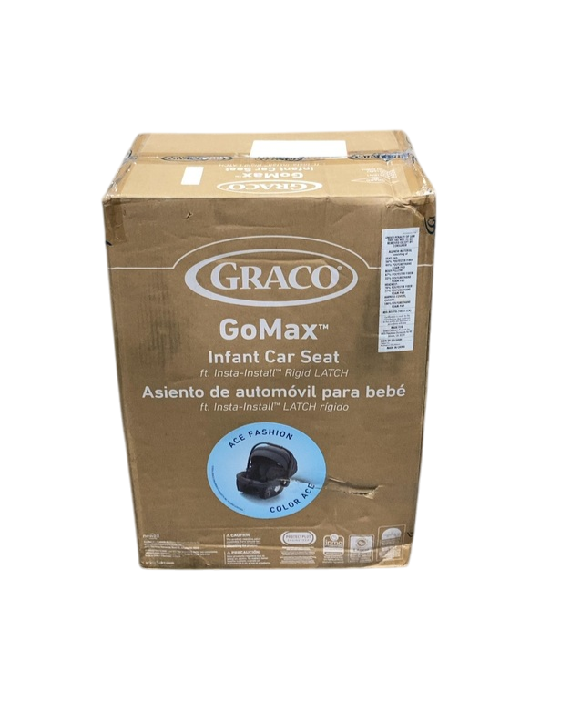 Graco GoMax Baseless Infant Car Seat ft. Insta-Install Rigid LATCH, Ace, 2025, Without Base