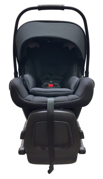 Bugaboo Turtle Air Shield by Nuna Car Seat, Black, 2024