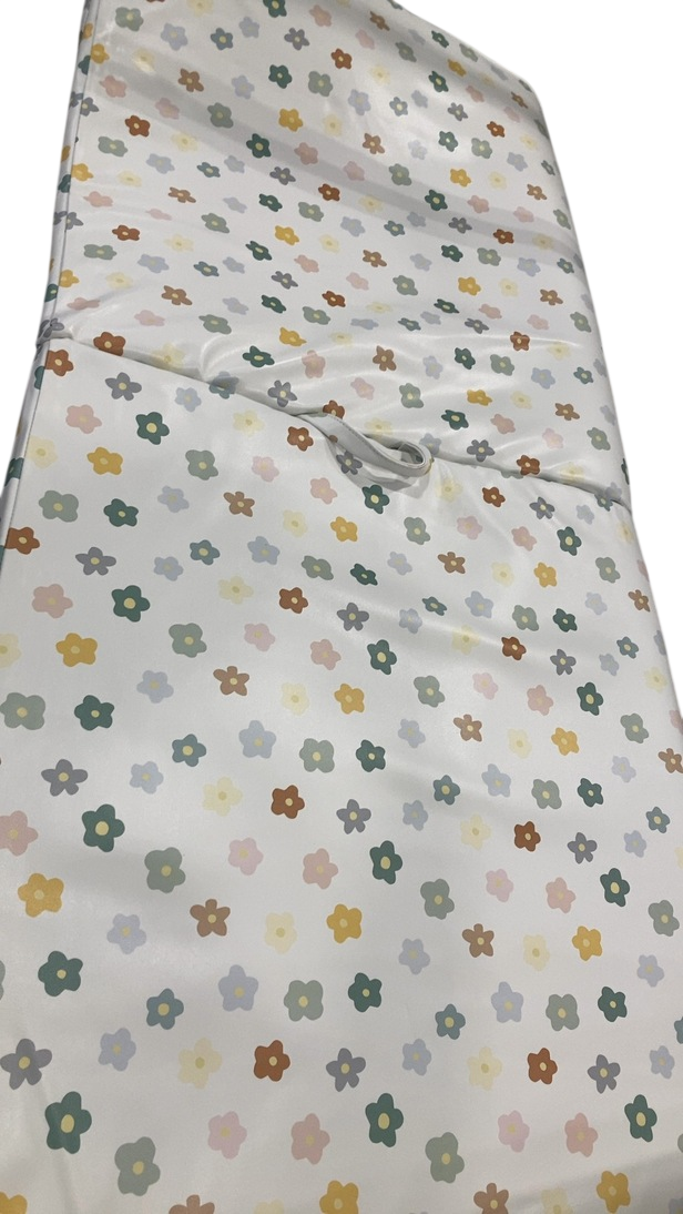 Toki Kids Vegan Leather Mat Standard, Playful Posies