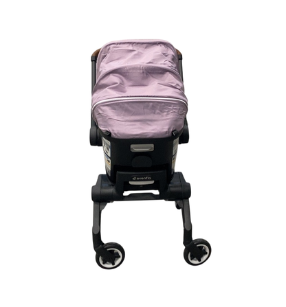 Evenflo Shyft Dual Ride Infant Car Seat Stroller Combo, Agate, 2025, with Carryall Storage and Green & Gentle Fabric