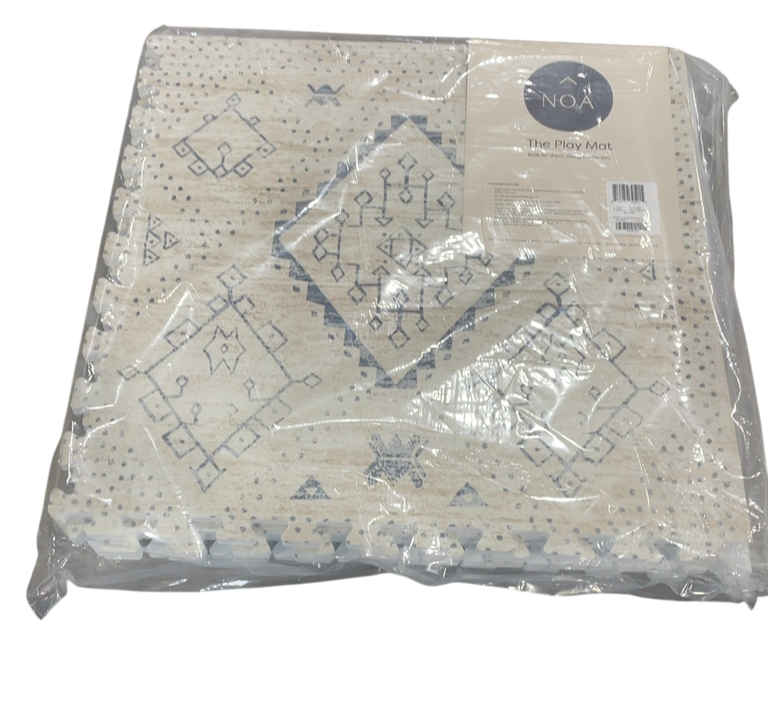 House of Noa Little Nomad Play Mat, 4x6', Windmill, Ula