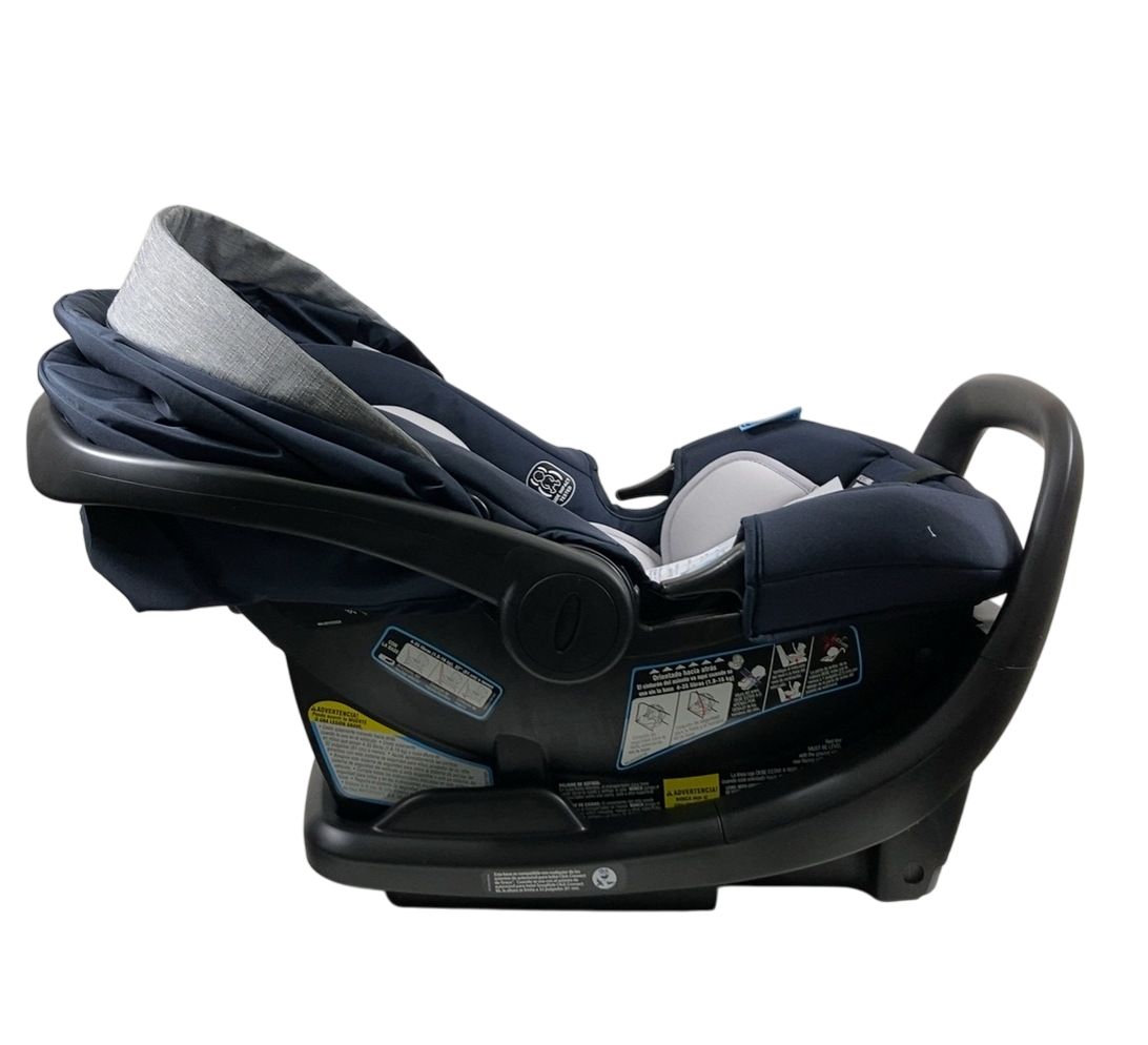 Graco SnugRide SnugFit LX Infant Car Seat, 2022, Nash