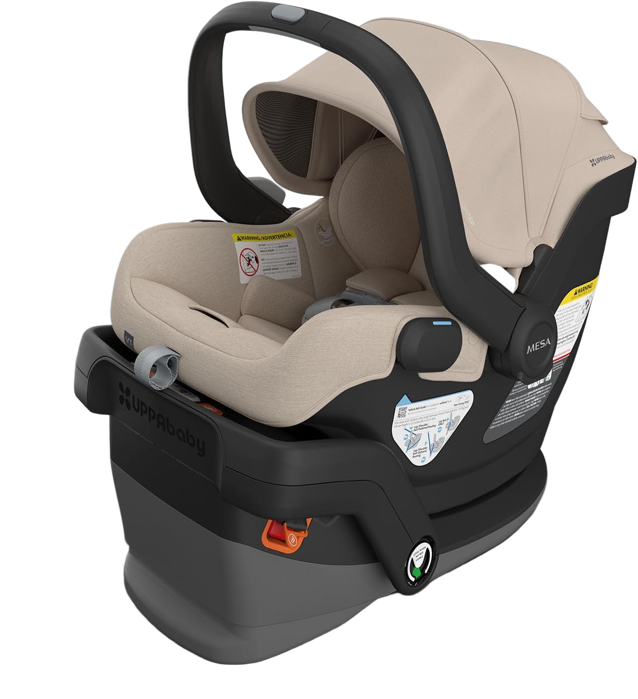 UPPAbaby Mesa V3 Infant Car Seat, Declan (Oat Melange), 2025