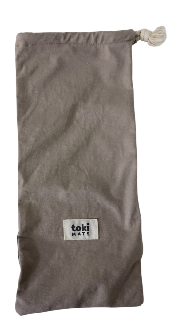 Toki Kids Standard Mat Cover 40" x 40", Cloud + Sandcastle