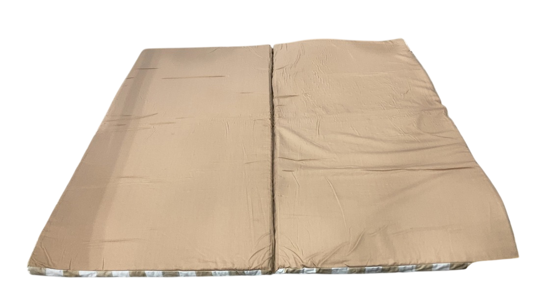 Toki Kids Standard Padded Play Mat 40" x 40", Checker Toffee