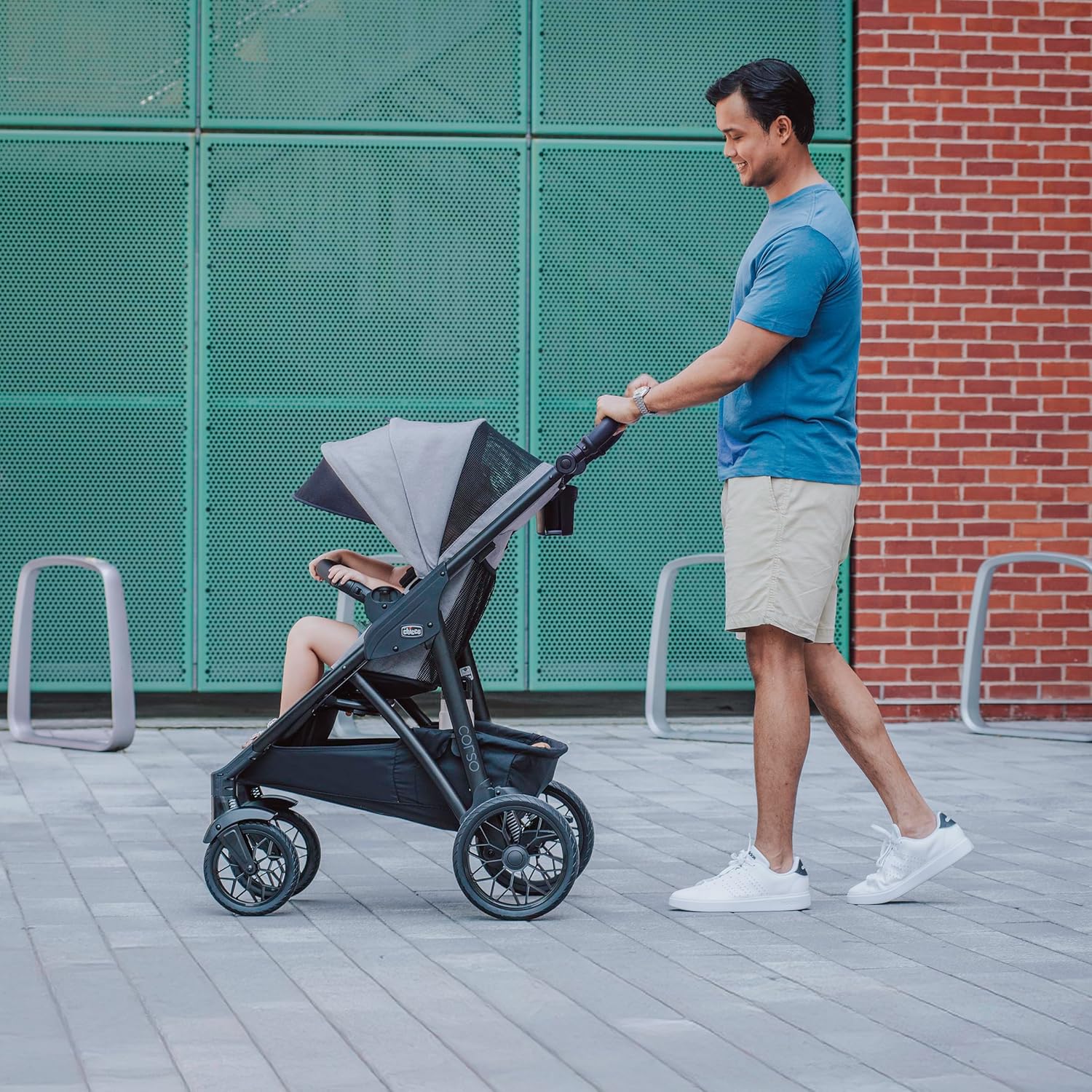 Chicco Corso LE Modular Travel System, Tidal, 2025