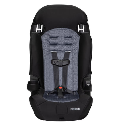 Cosco Kids Finale 2-in-1 Toddler Booster Car Seat, Fiberwave II, Black/Grey