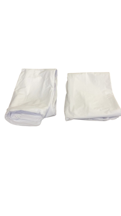Toki Kids Waterproof Bamboo Cover, 2 Pack, Standard, White