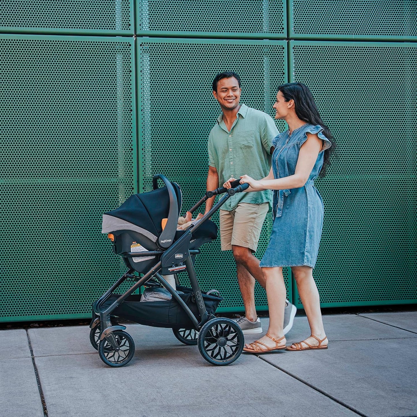 Chicco Corso LE Modular Travel System, Tidal, 2025
