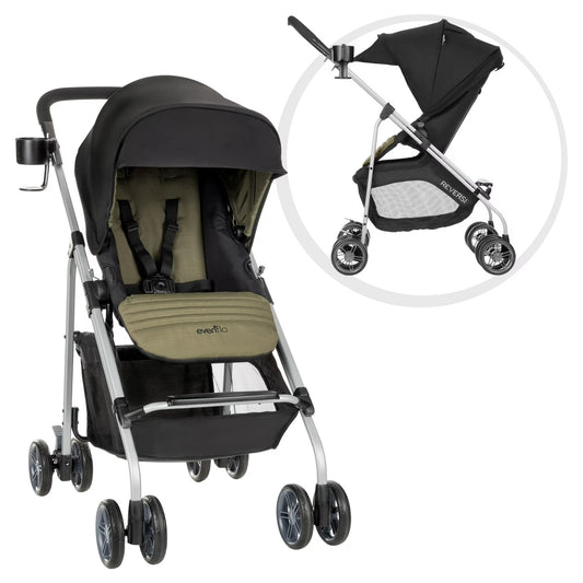 Evenflo Reversi Lightweight Reversible Stroller, 2023, Leonis Green