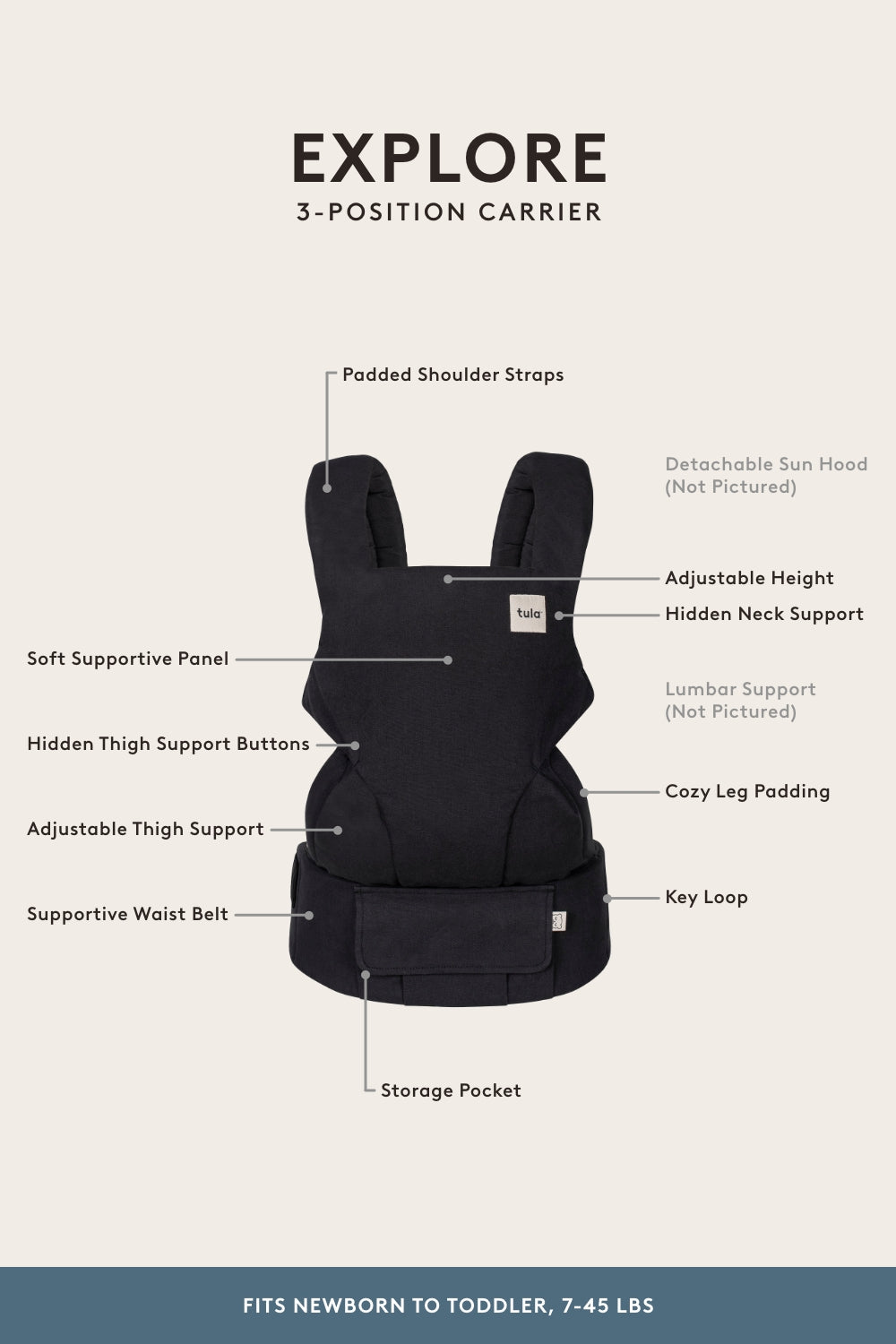 Folklore - Cotton Explore Baby Carrier