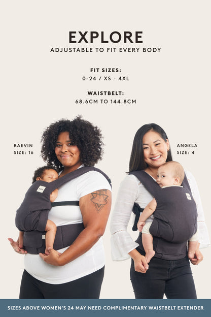 Dove - Linen Explore Baby Carrier