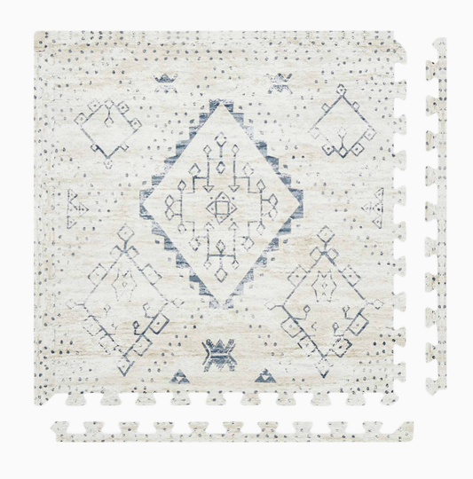 House of Noa Little Nomad Play Mat, 4x6', Windmill, Ula