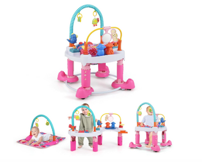 Infans Baby Bouncer Activity Center 5-in-1 , Pink