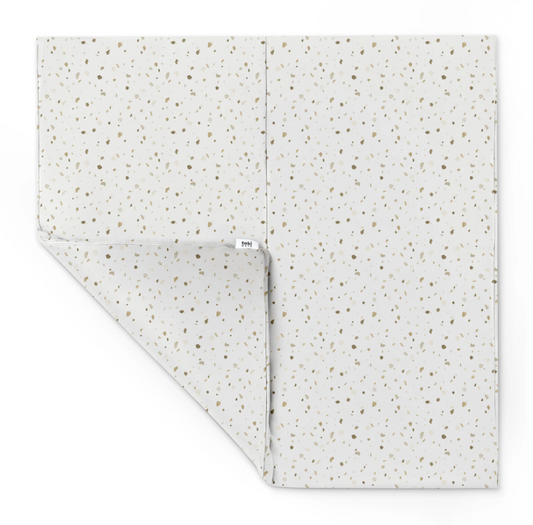 Toki Kids Vegan Leather Mat Standard, Terrazzo Chalk