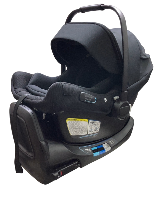 Bugaboo Turtle Air Shield by Nuna Car Seat, Black, 2024