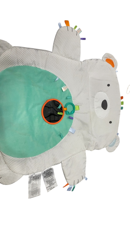 Bright Starts Tummy Time Prop & Play Mat, Polar Bear