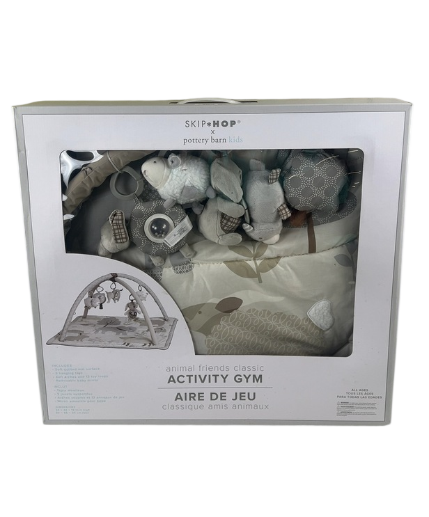 Skip Hop for Pottery Barn Activity Gym Playmat, Animal Friends