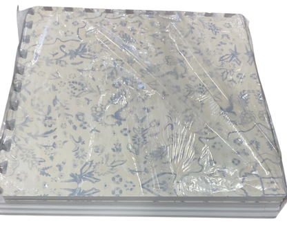 House of Noa Little Nomad Play Mat, 4x6, Delft blue, Emile