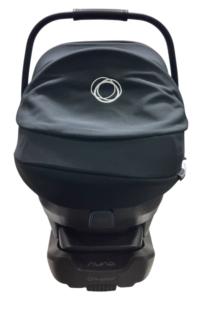 Bugaboo Turtle Air Shield by Nuna Car Seat, Black, 2024