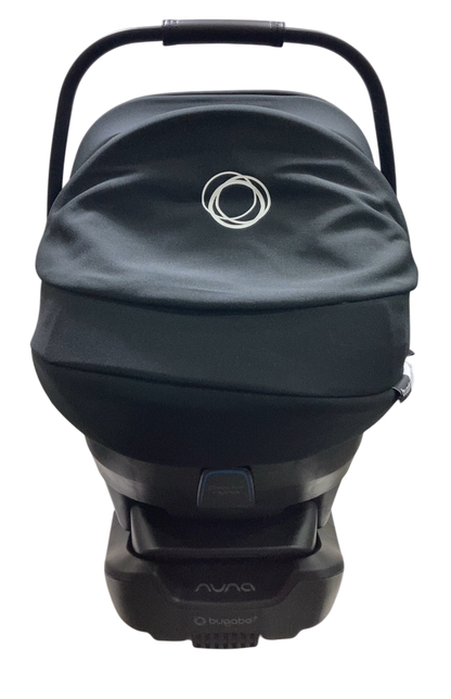 Bugaboo Turtle Air Shield by Nuna Car Seat, Black, 2024