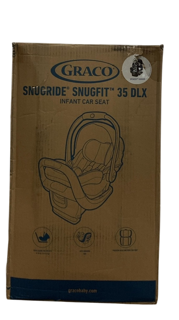 Graco SnugRide SnugFit DLX Infant Car Seat, Spencer, 2025