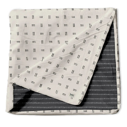Toki Kids Standard Mat Cover 40" x 40", Mudcloth